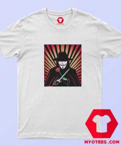 V for Vendetta Movie Guy Fawkes T Shirt