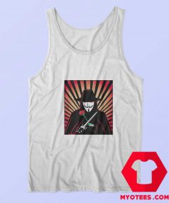 V for Vendetta Movie Guy Fawkes Tank Top