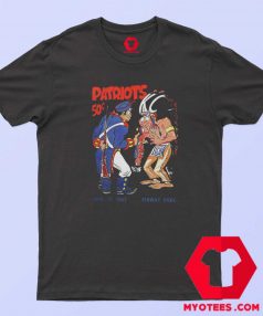 Vintage Boston Patriots 1963 Christmas T Shirt