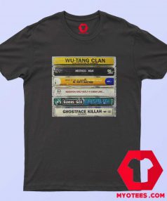 Wu Tang Clan Hip Hop Cassette Tape T Shirt