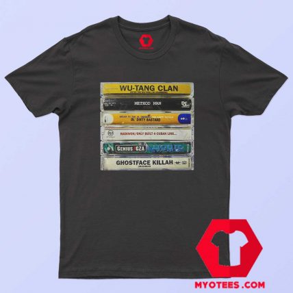 Wu Tang Clan Hip Hop Cassette Tape T Shirt