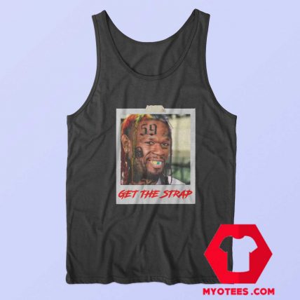 50 Cent Mashup Get The Strap Unisex Tank Top