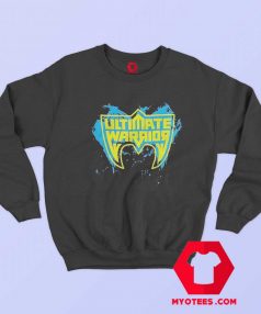 Authentic WWE Neon Ultimate Warrior Sweatshirt