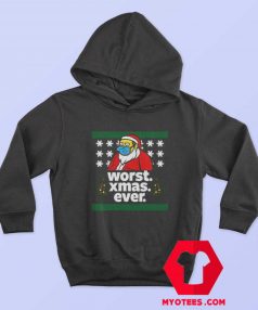 Bart Simpson Worst Christmas Unisex Hoodie