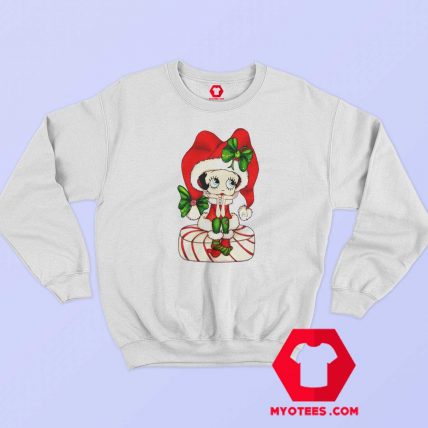 Betty Boop Cute action Christmas Unisex Sweatshirt