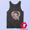 Betty Boop In Heart Shape Funny Tank Top