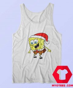 Christmas Day Spongebob TV Cartoon Tank Top