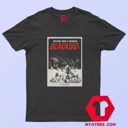 Classic Mothod And Redman Blackout T Shirt