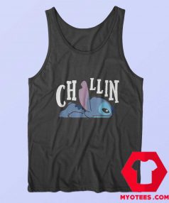 Disney Lilo Stitch Chillin Funny Tank Top