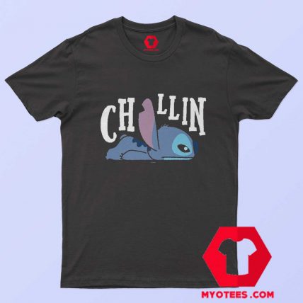 Disney Lilo Stitch Chillin Funny Unisex T Shirt