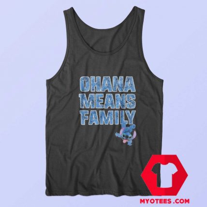 Disney Ohana Means Family Unisex Tank Top