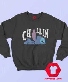 Funny Disney Lilo Stitch Chillin Sweatshirt