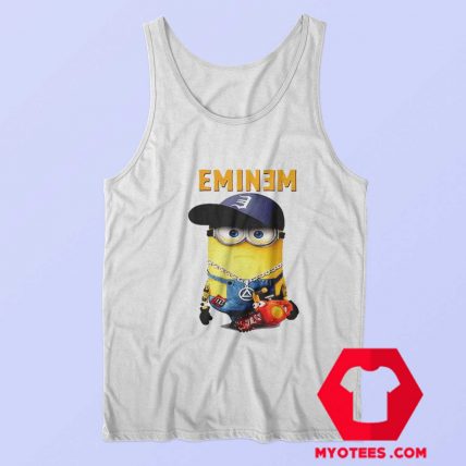 Funny Minnions Eminem Parody Tank Top