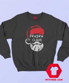 Funny Pawpaw Claus Christmas Grandpa Sweatshirt