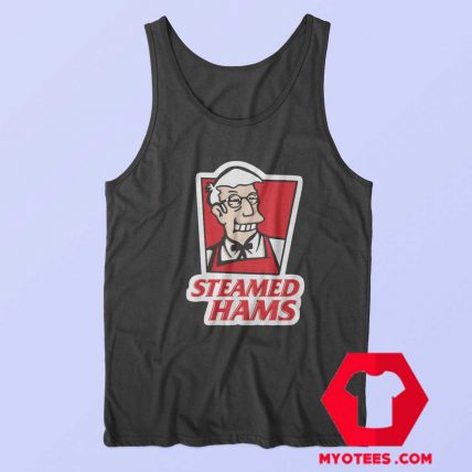 Funny Steamed Hams KFC Simpson Unisex Tank Top