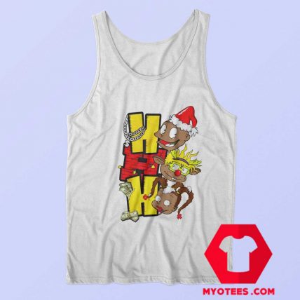 HoHoHo Cartoon Rugrats Christmas Tank Top