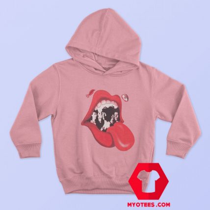 Lips Riff Stars Singles Graphic Unisex Hoodie