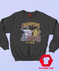 Los Angeles Dodgers Lakers Champions Sweatshirt