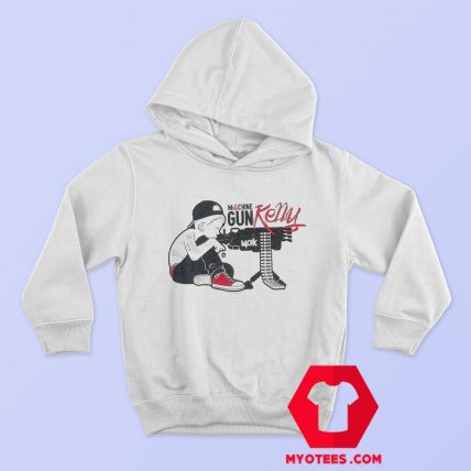 Machine Gun Kelly Boy White Unisex Hoodie