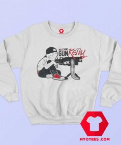 Machine Gun Kelly Boy White Unisex Sweatshirt