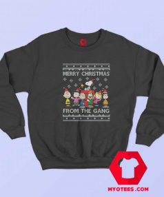 Merry Christmas The Peanuts Gang Sweatshirt