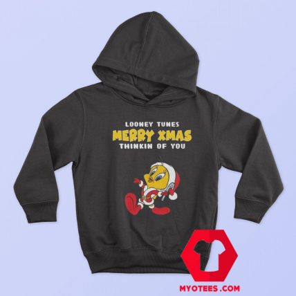 Merry Christmas With Funny Looney Tunes Hoodie