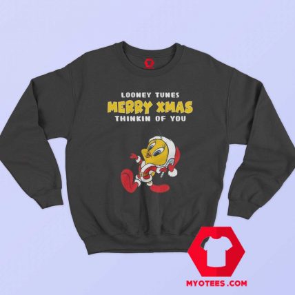 Merry Christmas With Funny Looney Tunes Sweatshirt