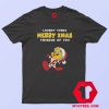 Merry Christmas With Funny Looney Tunes T Shirt