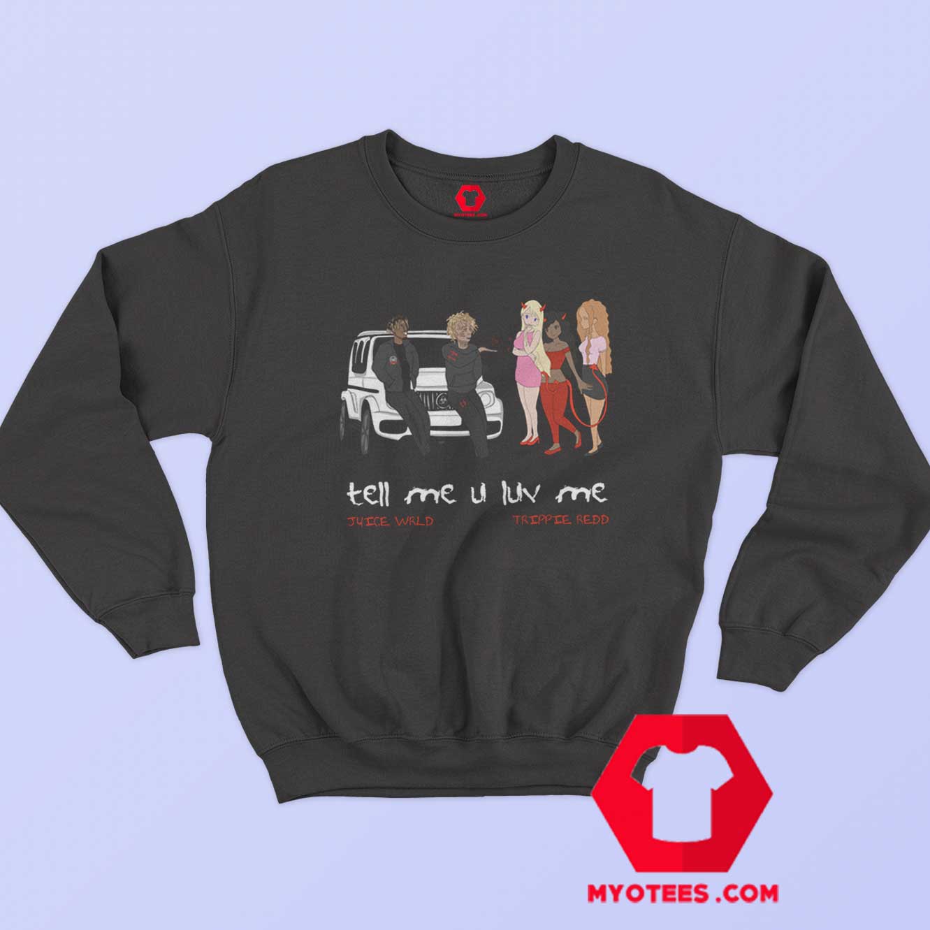 New Juice WRLD Trippie Redd Unisex Sweatshirt | myotees.com