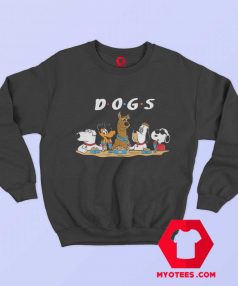 Parody Scooby doo Snoopy Pluto Friends Sweatshirt