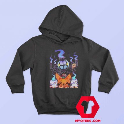 Pokemon Chandelure Litwick Pikachu Hoodie