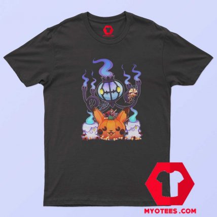 Pokemon Chandelure Litwick Pikachu T Shirt 1