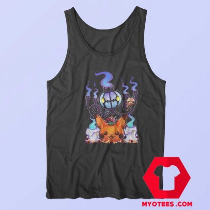 Pokemon Chandelure Litwick Pikachu Tank Top