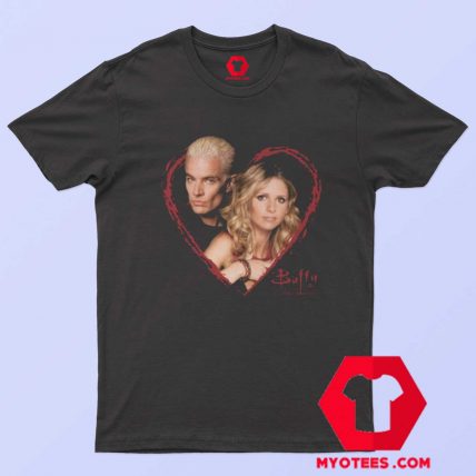 Retro The Vampire Slayer Love Story T Shirt