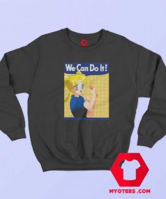 Sailor Moon We Can Do It Manga Anime Sweatshirt