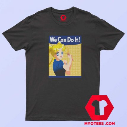 Sailor Moon We Can Do It Manga Anime T Shirt