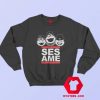 Sesame Street Characters DMC Parody Sweatshirt