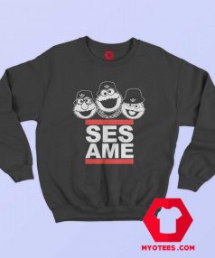 Sesame Street Characters DMC Parody Sweatshirt