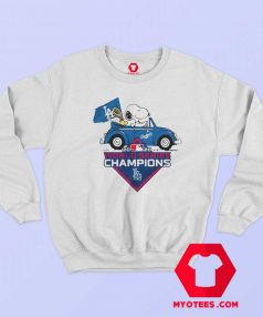 Snoopy And Woodstock LA Dodgers Sweatshirt