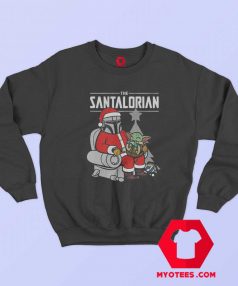 Star Christmas Baby Yoda Mandalorian Sweatshirt