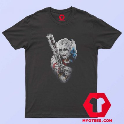 Suicide Squad Harley Quinn Broken Glass T Shirt