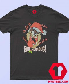 Tasmanian Bah Humbug Tongue Christmas T Shirt