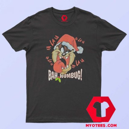 Tasmanian Bah Humbug Tongue Christmas T Shirt