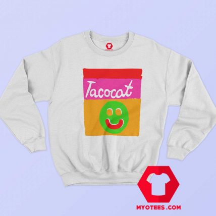 Tatocat Band Smile Striped Unisex Sweatshirt