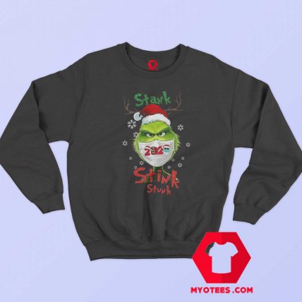 The Grinch Face Mask Christmas Funny Sweatshirt