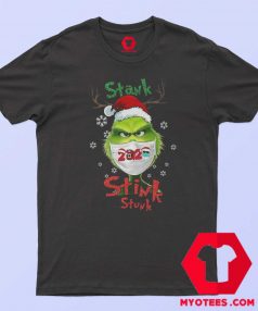 The Grinch Face Mask Christmas Funny T Shirt