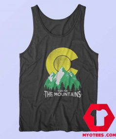 The Mountains Colorado State Flag Tank Top