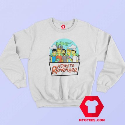 This A Day To Remember Simpsons Sweatshirt