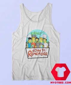 This A Day To Remember Simpsons Tank Top