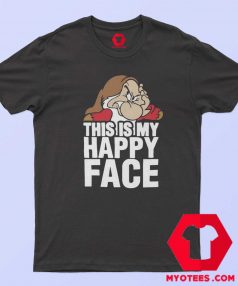 This Is My Happy Face Disney Grumpy T Shirt